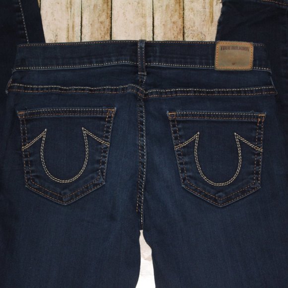 True Religion Super Skinny Casey Jean Size 28 - Picture 2 of 4